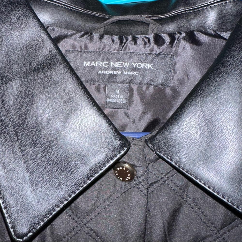 Marc New York Black Quilted Puffer Jacket - Picture 7 of 7